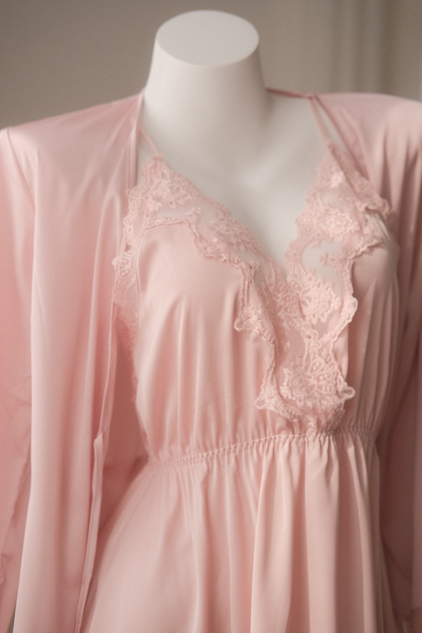 Mellow Zzz Sleepwear Womens Lace Sleep Robe